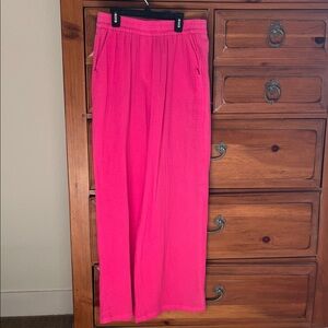 FRNCH Paris Fuchsia Pants Size Large NWT
